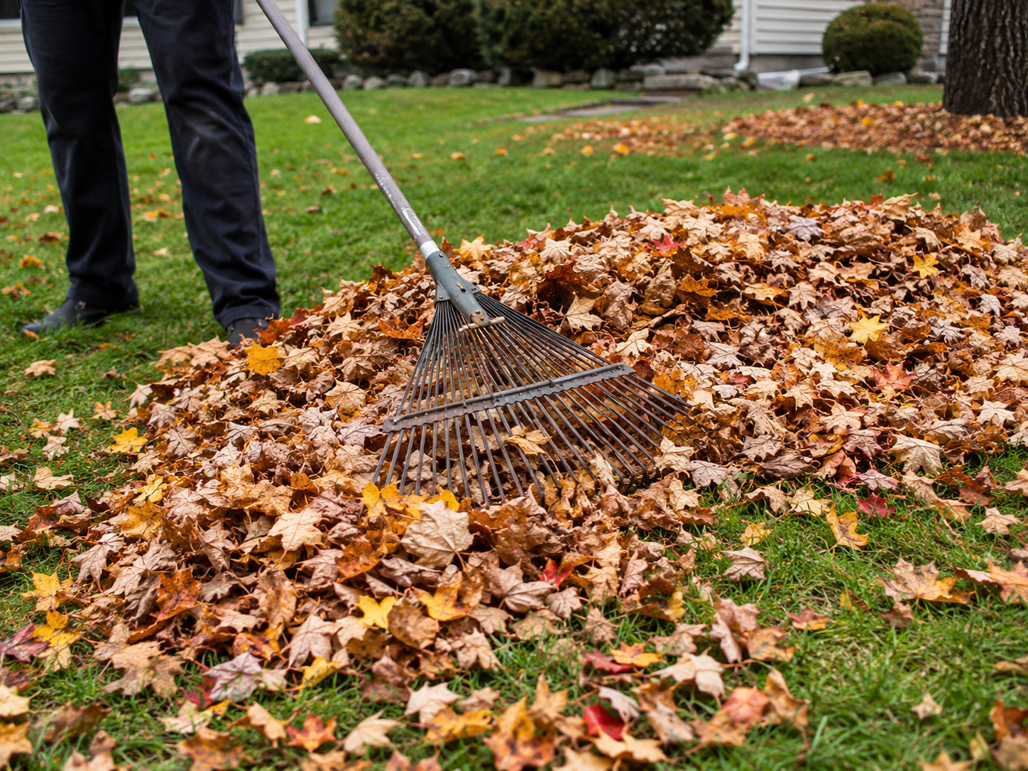 Leaf cleanup