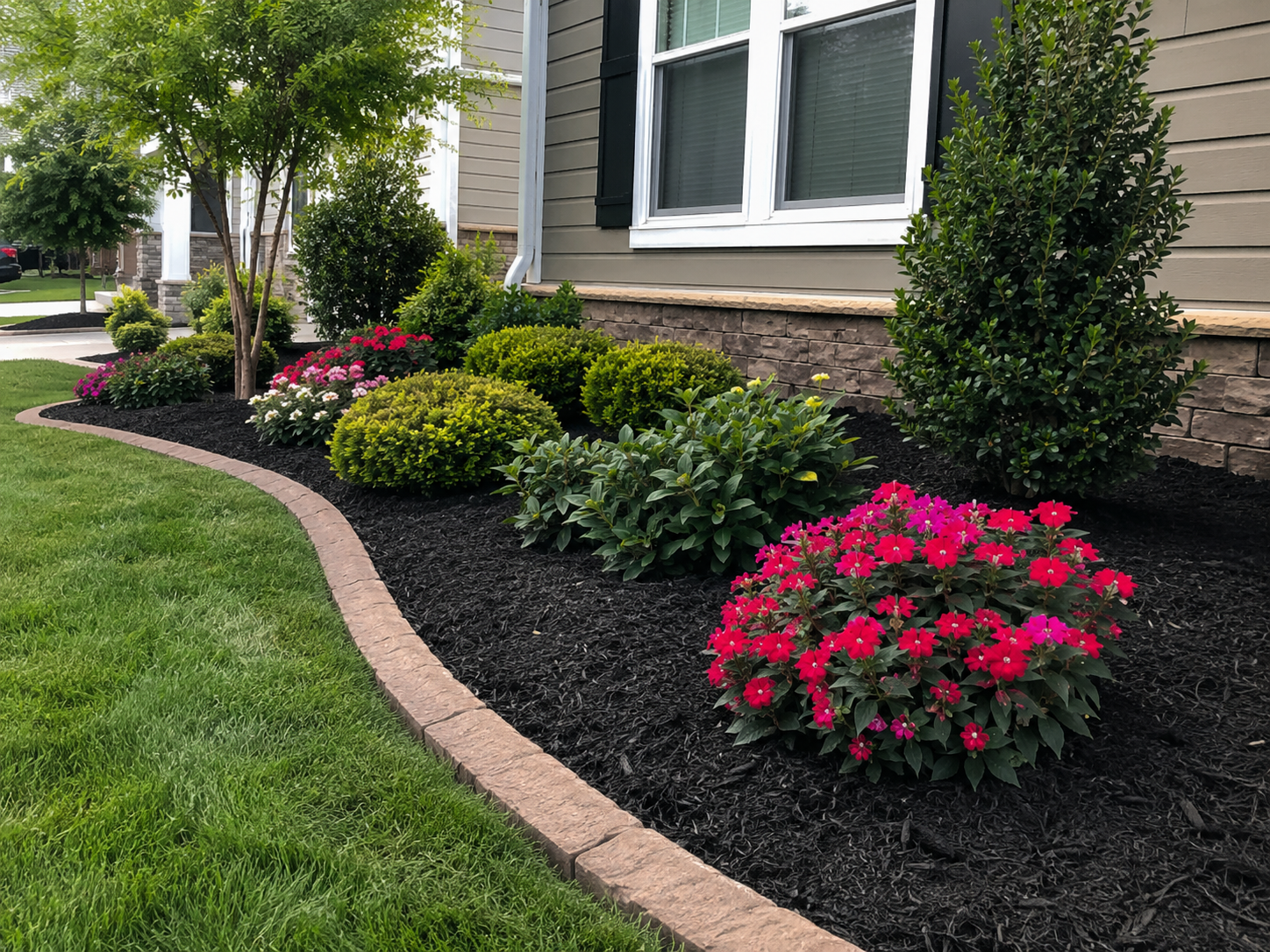 Mulch and beds