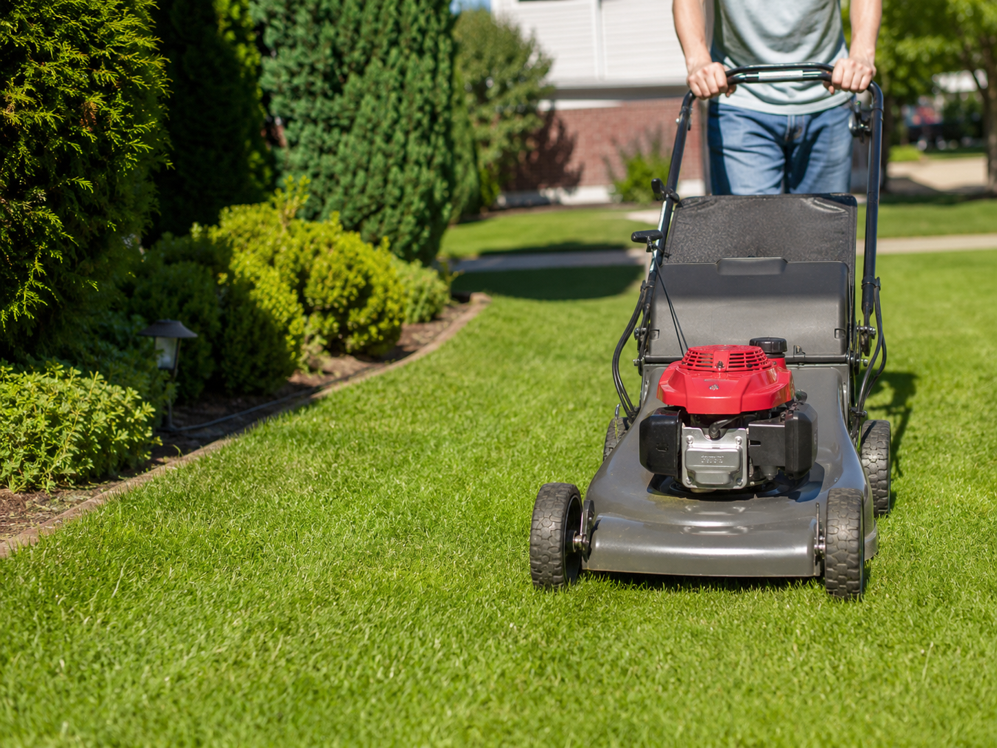 Lawn mowing